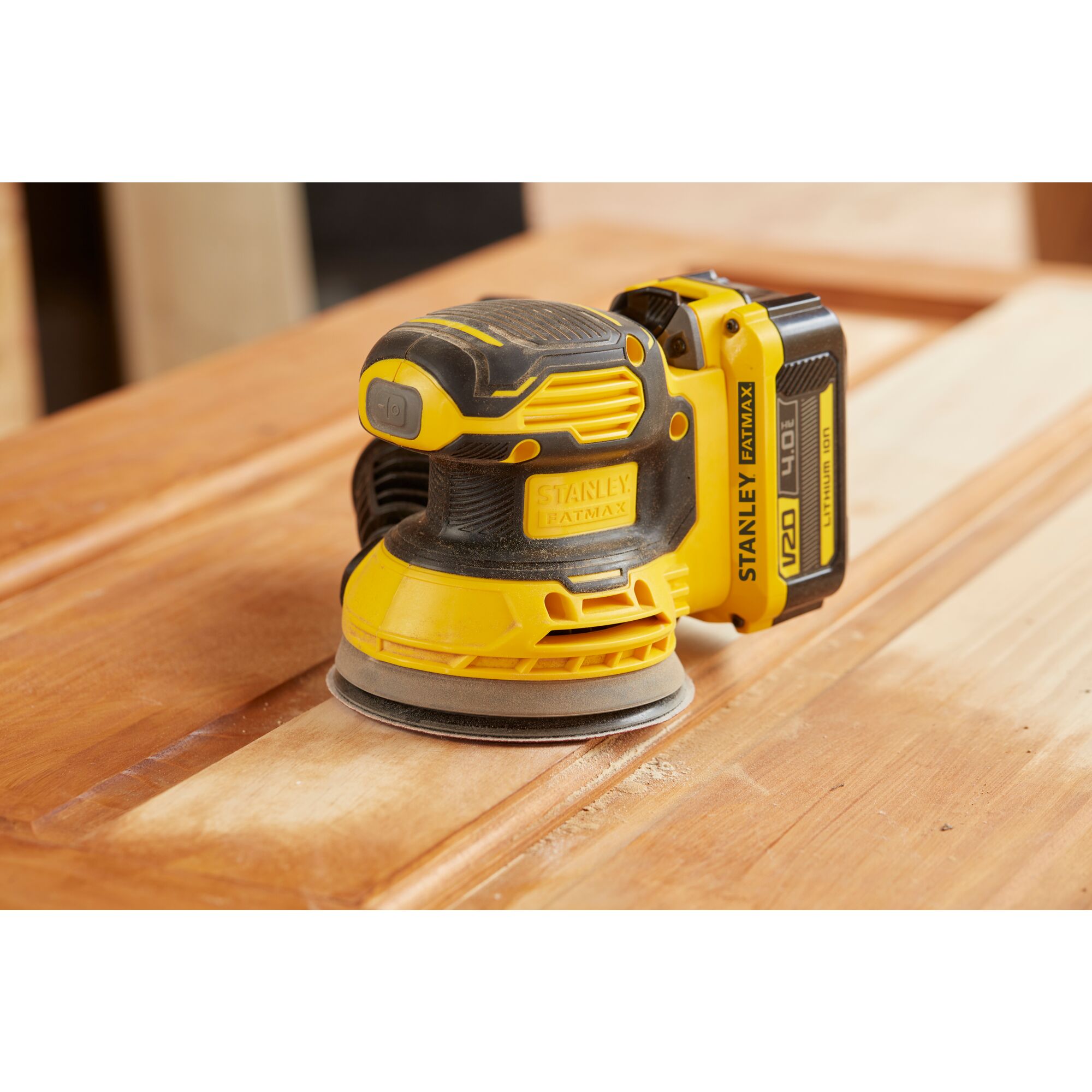 Cordless orbital sander online with battery