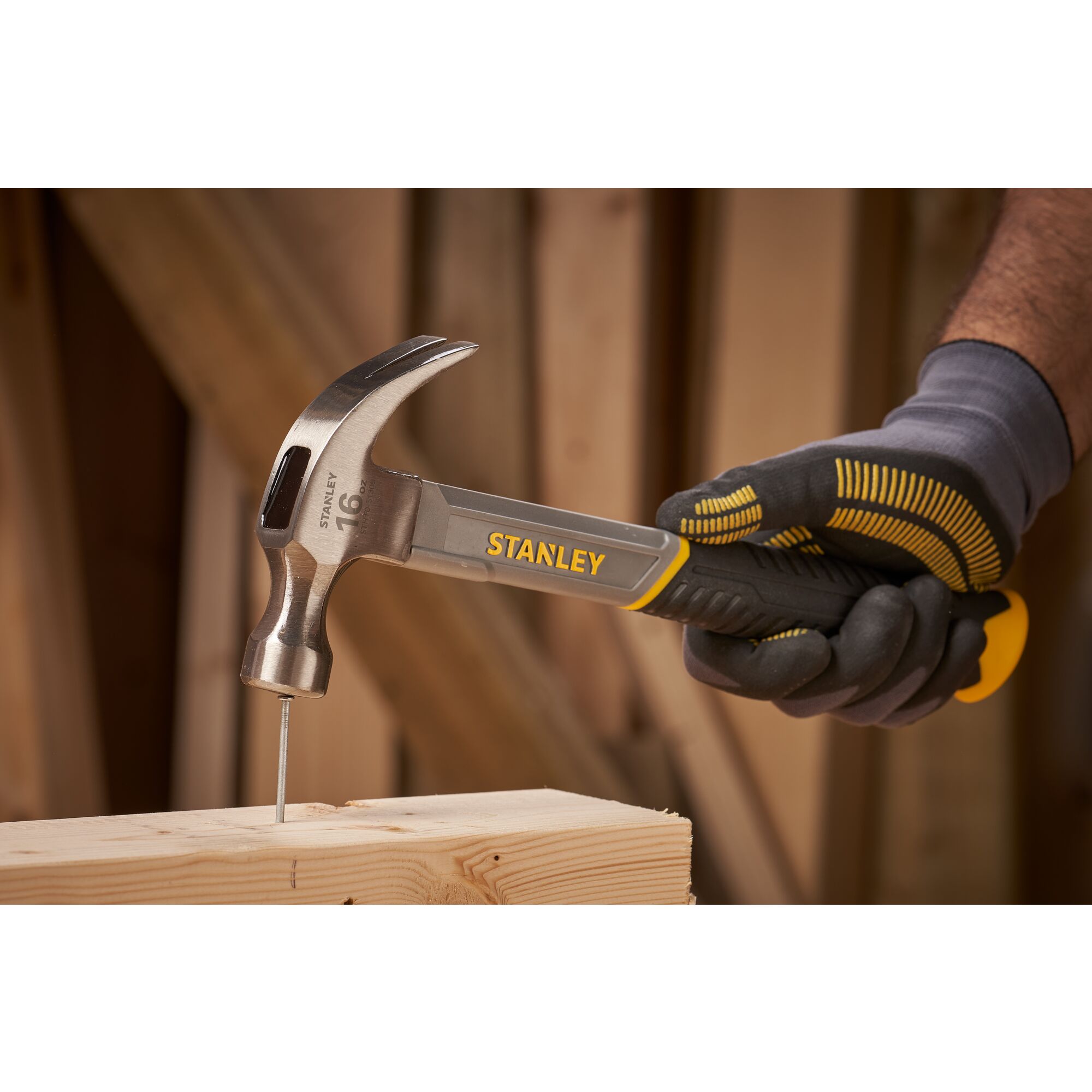 STANLEY® Curve-Claw Fiberglass Hammer (16Oz/450g) | STANLEY